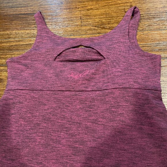 Kuhl Women's Sz XS Sleeveless Performance Dress Heathered Purple Stretch - Picture 5 of 10